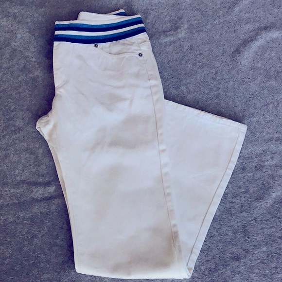 Michael Kors Denim - MICHAEL KORS White Nautical Jeans